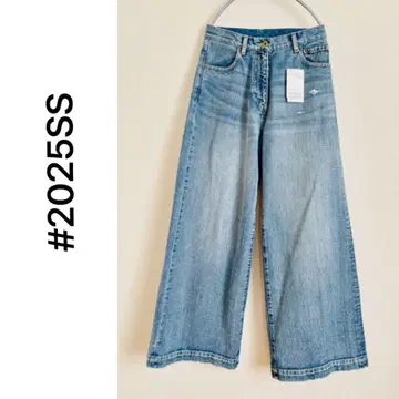 새상품 Spick and Span 5 1/2 BAGGY DENIM #27