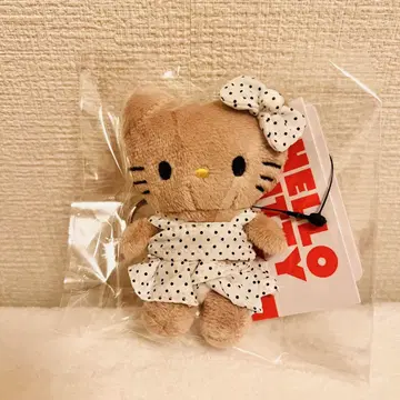 미개봉 새상품 me% 로리즈팜 일광화상 키티 키링 도트
