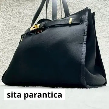 SITA PARANTICA 스윔테크 토트백 대용량 블랙 M