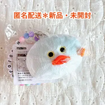 익명 배송 새상품*mojojojo 비즈 체인 페이스 마스코트 Mint