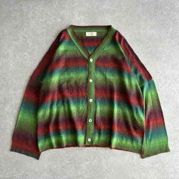 JieDa 'GRADATION CARDIGAN' - GREEN