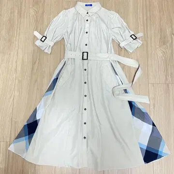 블루 라벨 트렌치풍 원피스