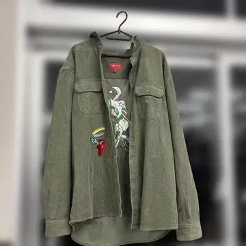 Syarreme XL 올리브 그린 셔츠
