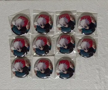 주술회전 쥬쥬페스 2024 글리터 캔뱃지 고죠 사토루