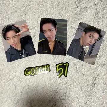 라스피 이치 GOICHI 트레이딩 카드 스티커 세트