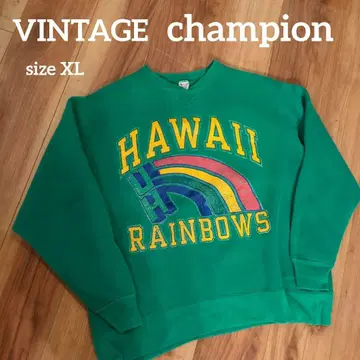 VINTAGE 80s Champion Hawaii 맨투맨