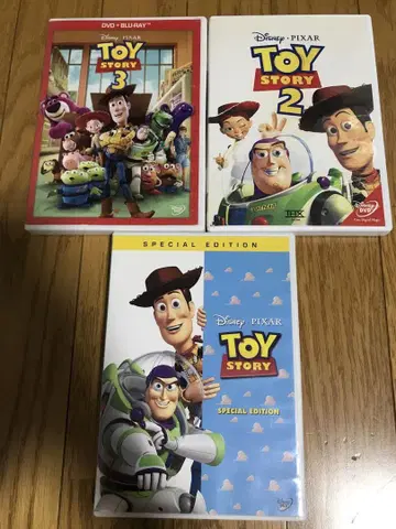토이 스토리 1~3 DVD 3작품 세트
