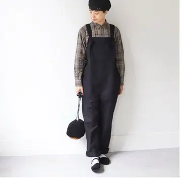 maillot mature 마이요 마추라 체크 풀오버 셔츠 마 혼방
