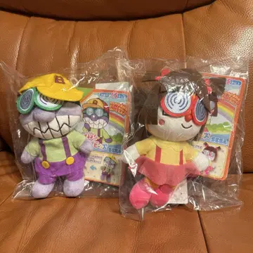 [ 새상품 ] 쁘띠 비 Splus 바이키치 군 도키코짱 봉제 인형 세트