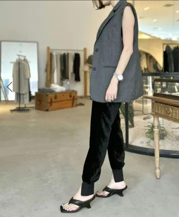 L'Appartement /Masculine Vest 그레이