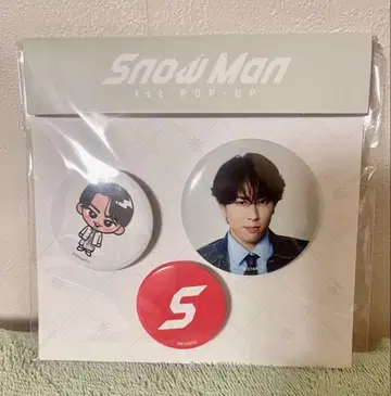 Snow Man 1st POP-UP 캔뱃지 미야타테 료타