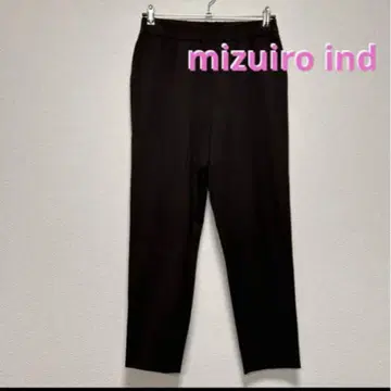 mizuiro ind 미즈이로 인드 이지 팬츠 다크 브라운 사이즈 2