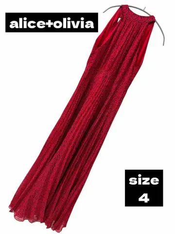 최종 가격 앨리스 앤 올리비아 새상품급 원피스 플리츠 M