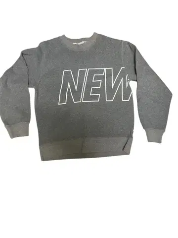 NEW ERA 그레이 맨투맨 M