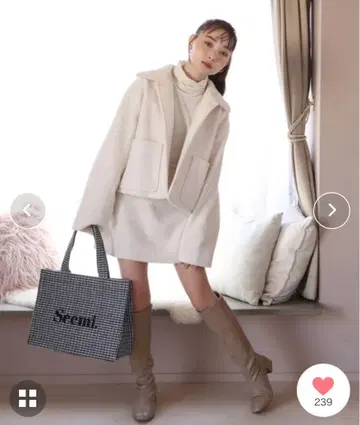 NICECLAUP merry 자켓 & merry 미니 스커트 셋업