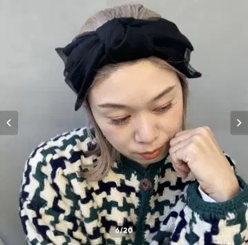 이로 irodori 헤어 터번 헤어밴드