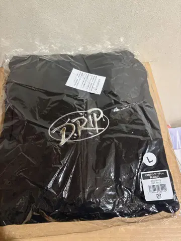 BABYMONSTER DRIP 후디 블랙 L 사이즈 3993