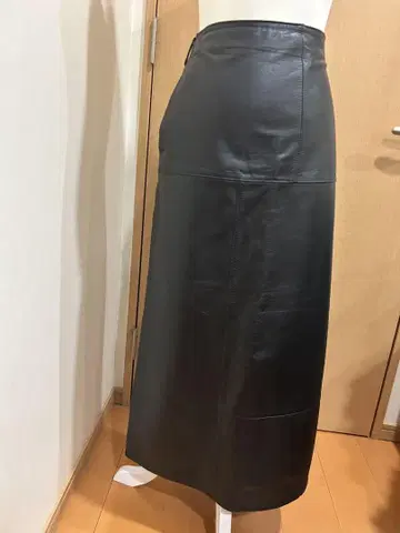 WROK SHOP 가죽 롱 스커트 컨디션 최상