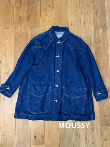 moussy 마우지 BELTED DENIM JACKET 데님 G