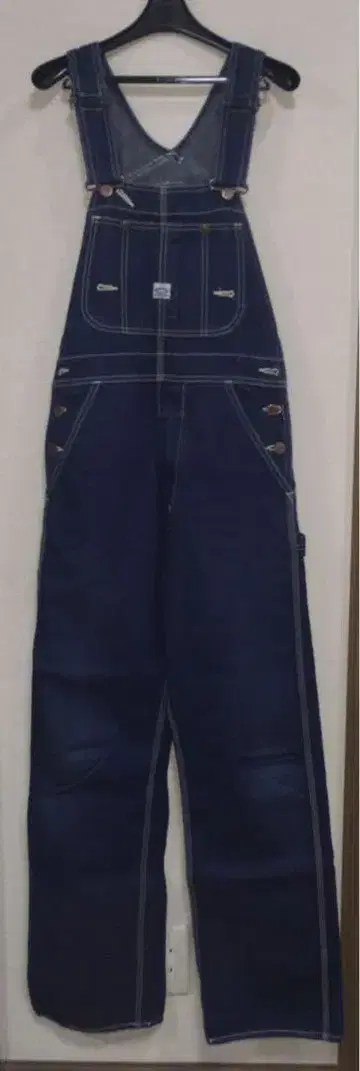 레어 80년대 후반 BIG JOHN 다크 블루 오버롤 하자품