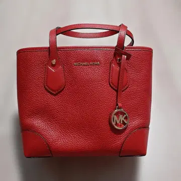 MICHAEL KORS 레드 토트백