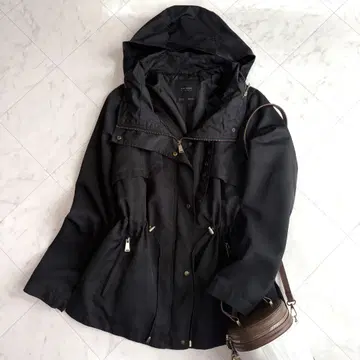 [ ZARA 자라 ] 마운틴 파카 블루종 겉옷 워셔블 드로스트 블랙 M