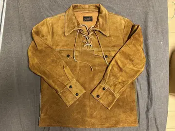 미사용 새상품 TENDERLOIN T-LEATHER PULLOVER S