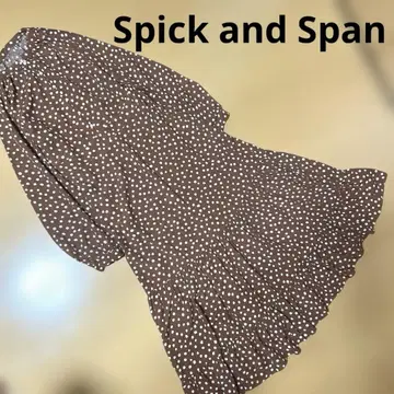 프레임워크스 Spick and Span 롱 원피스 도트