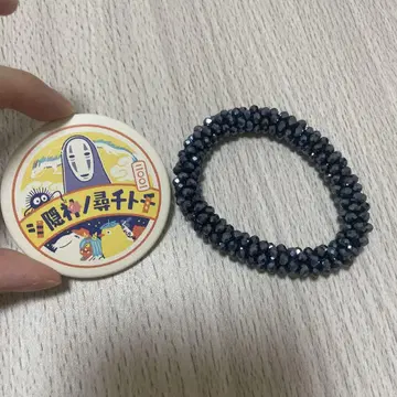 센과 치히로의 행방불명 캔뱃지와 머리끈