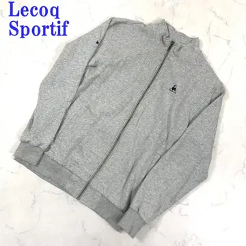 르꼬끄 스포르티브 집업 맨투맨 그레이 면 XO C4478