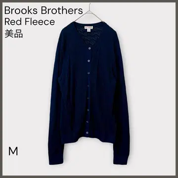 [ 브룩스브라더스 레드 플리스 ] 시스루 니트 가디건/새상품급/네이비