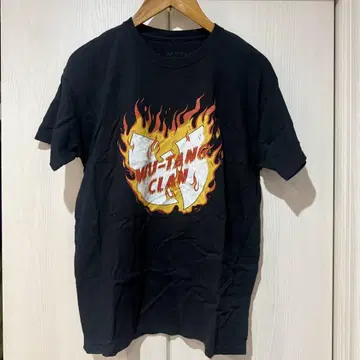 우탱 클랜 빈티지 티셔츠 랩 티 반팔 티