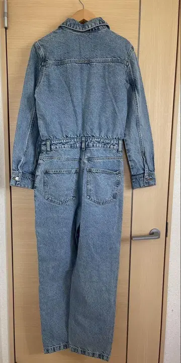 ZARA 데님 점프수트 S 새상품급