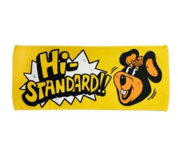 Hi-STANDARD 타월 새상품 TMpaint