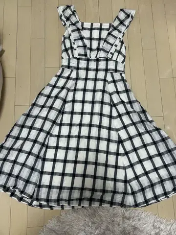 JILLSTUART 체크 무늬 원피스
