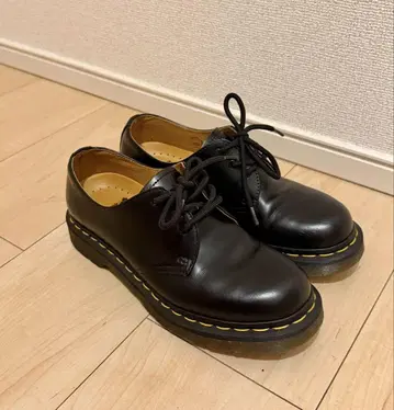 Dr. Martens 1461 블랙 통굽 신발