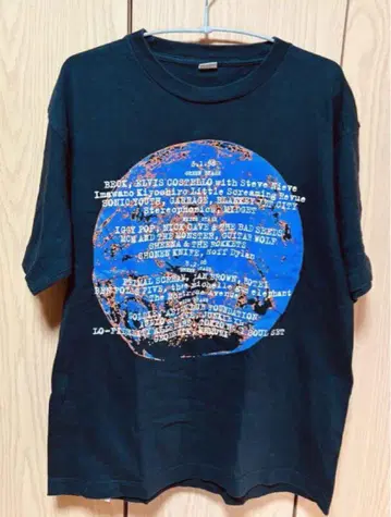 FUJI ROCK FESTIVAL 98 후지록 T셔츠 레어 락T