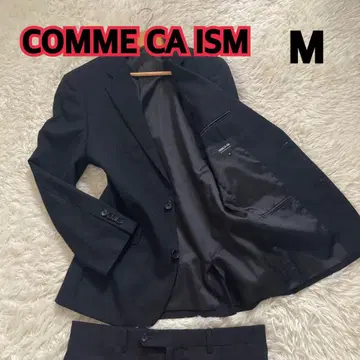 COMME CA ISM 블랙 스트라이프 M