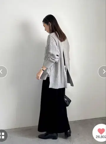 select MOCA 벨로아 스커트 L