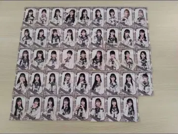AKB48 예상치 못한 confession 회장 복권 스티커 44종 컴프