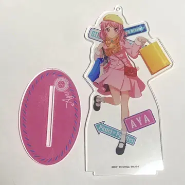 BanG Dream! 마루야마 아야 아크릴 스탠드 키링 트래블 ver