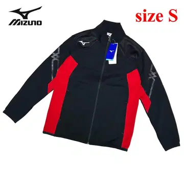 새상품 S 사이즈 미즈노 MC 웜업 자켓 블랙 레드