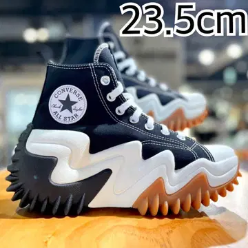 23.5cm 하이컷 블랙 컨버스 란스 모션