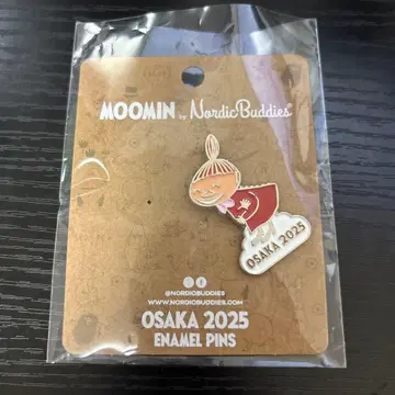 [ 간사이 오사카 엑스포 ] 북유럽관 무민 핀 배지