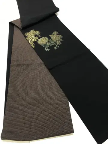 앤티크 변칙 직조 주야대 당사자 기모노 레트로 리메이크