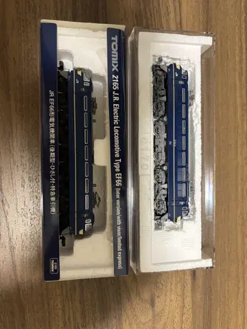TOMIX EF66 전기 기관차 N 게이지 2량 세트
