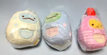 스미코구라시 설날 테노리 봉제 인형 뱀 띠 뱀 사 3개 세트