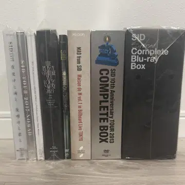시드 Live Blu-ray/DVD 세트 판매