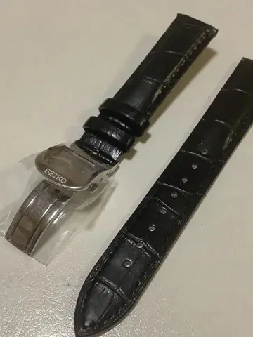 1) 세이코 D 버클 + 18mm 벨트 새상품