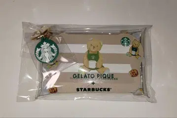 gelato pique 멀티 케이스 스타벅스 카드 모카 베이지
